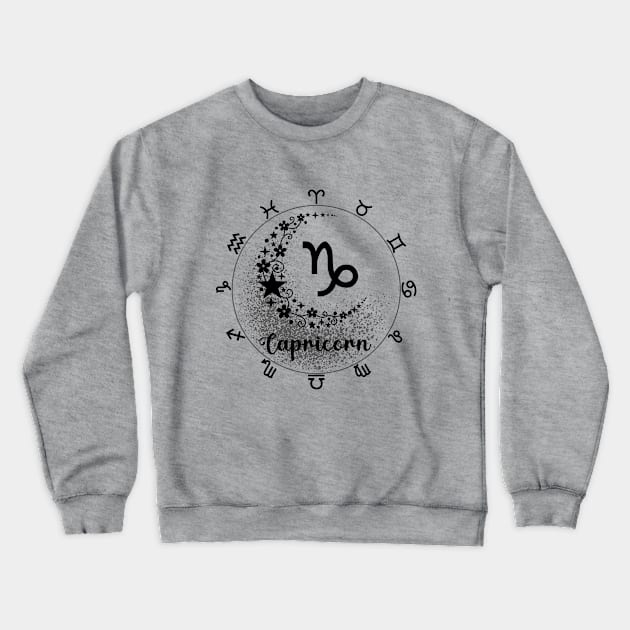 esoteric zodiac signs Crewneck Sweatshirt by Night Fairy